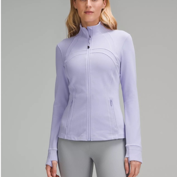 Tops - Define Jacket Lilac Smoke